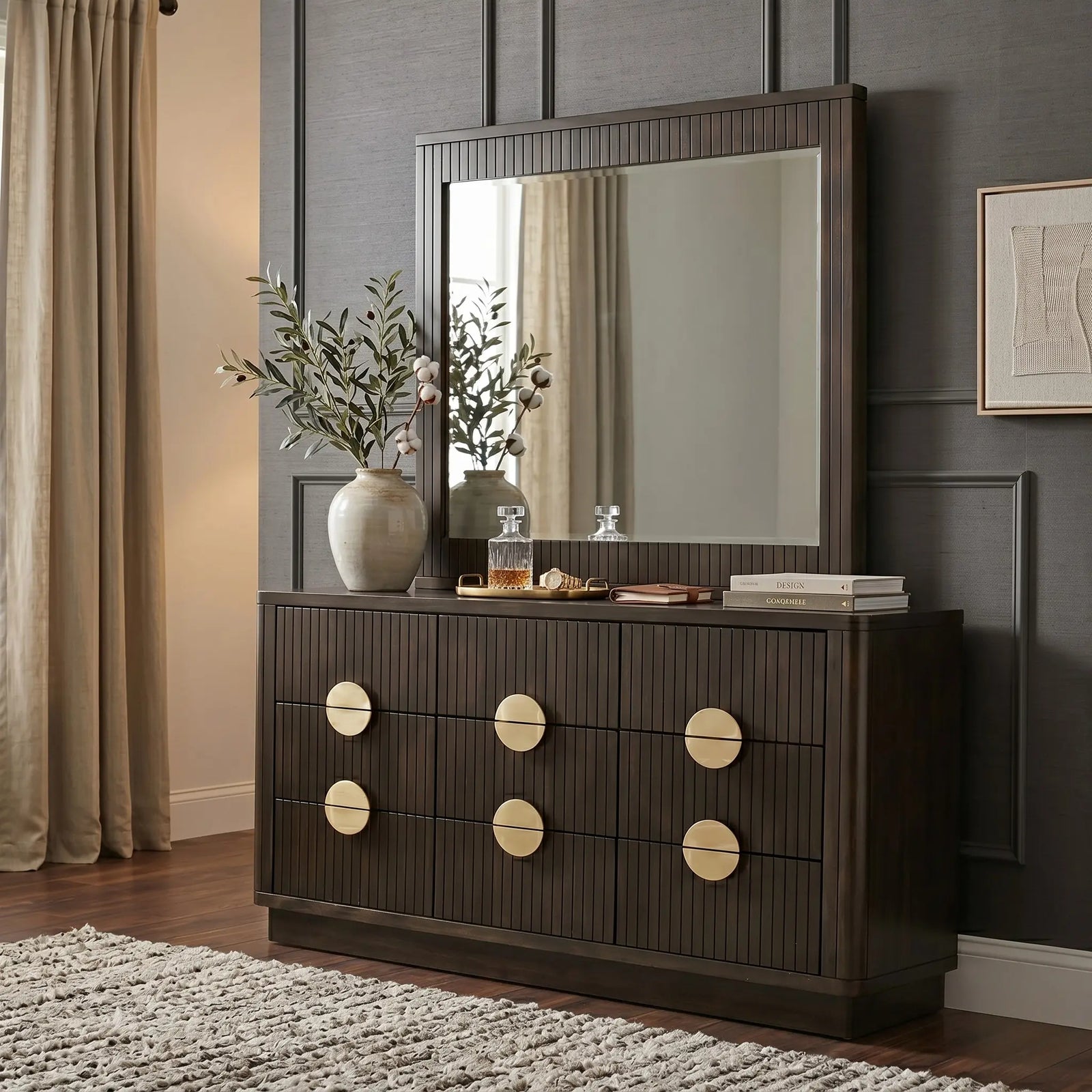 Cape Town Dresser with Mirror