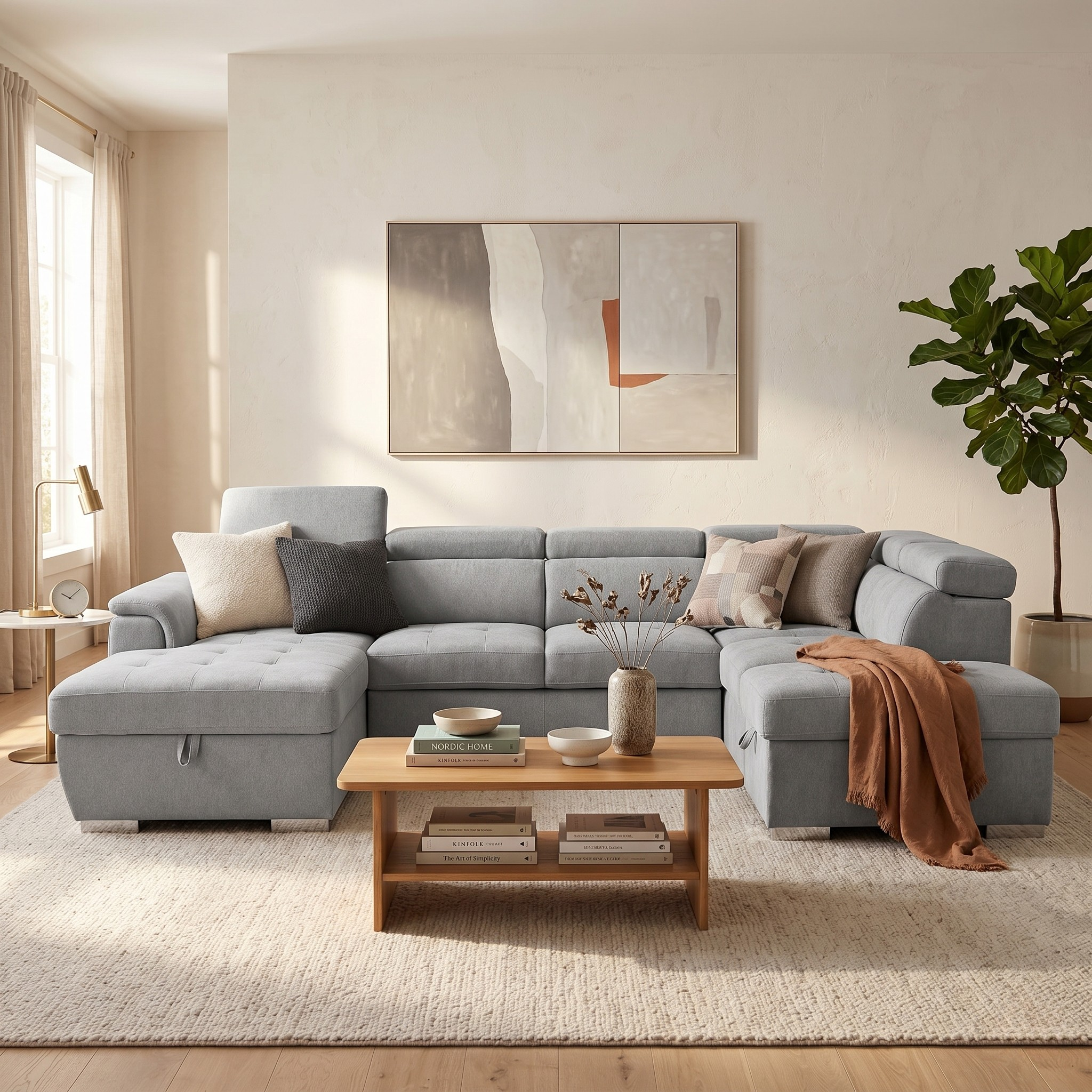 Glebe Corner Chaise Sofa Bed