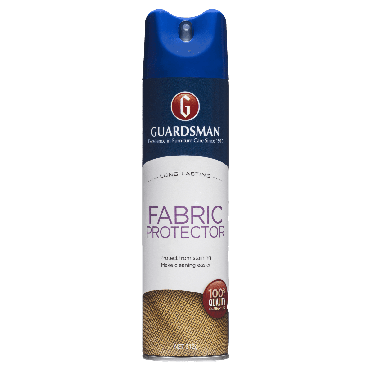 Guardsman fabric protector aerosol can for upholstery and furniture stain protection