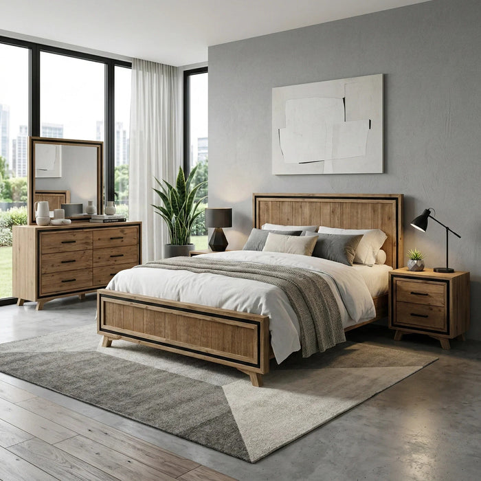 Jack 4 Piece Dresser Bedroom Suite