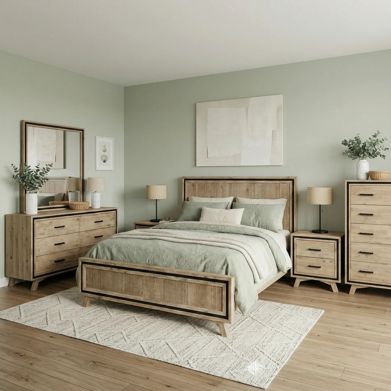 Jack 5 Piece Bedroom Suite
