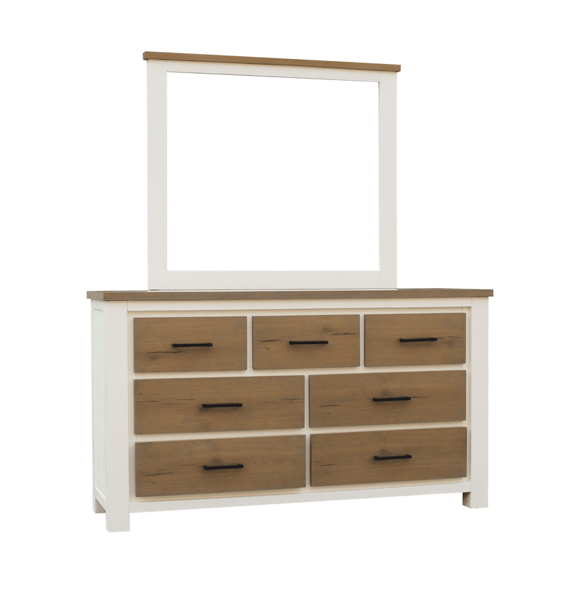 Jade Dresser with Mirror - Modern Hamptons Style - The A2Z Furniture