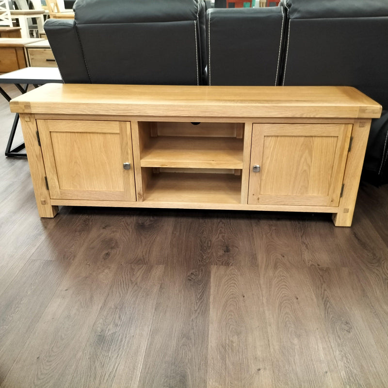 Jimmy Solid Wood Entertainment Unit - The A2Z Furniture