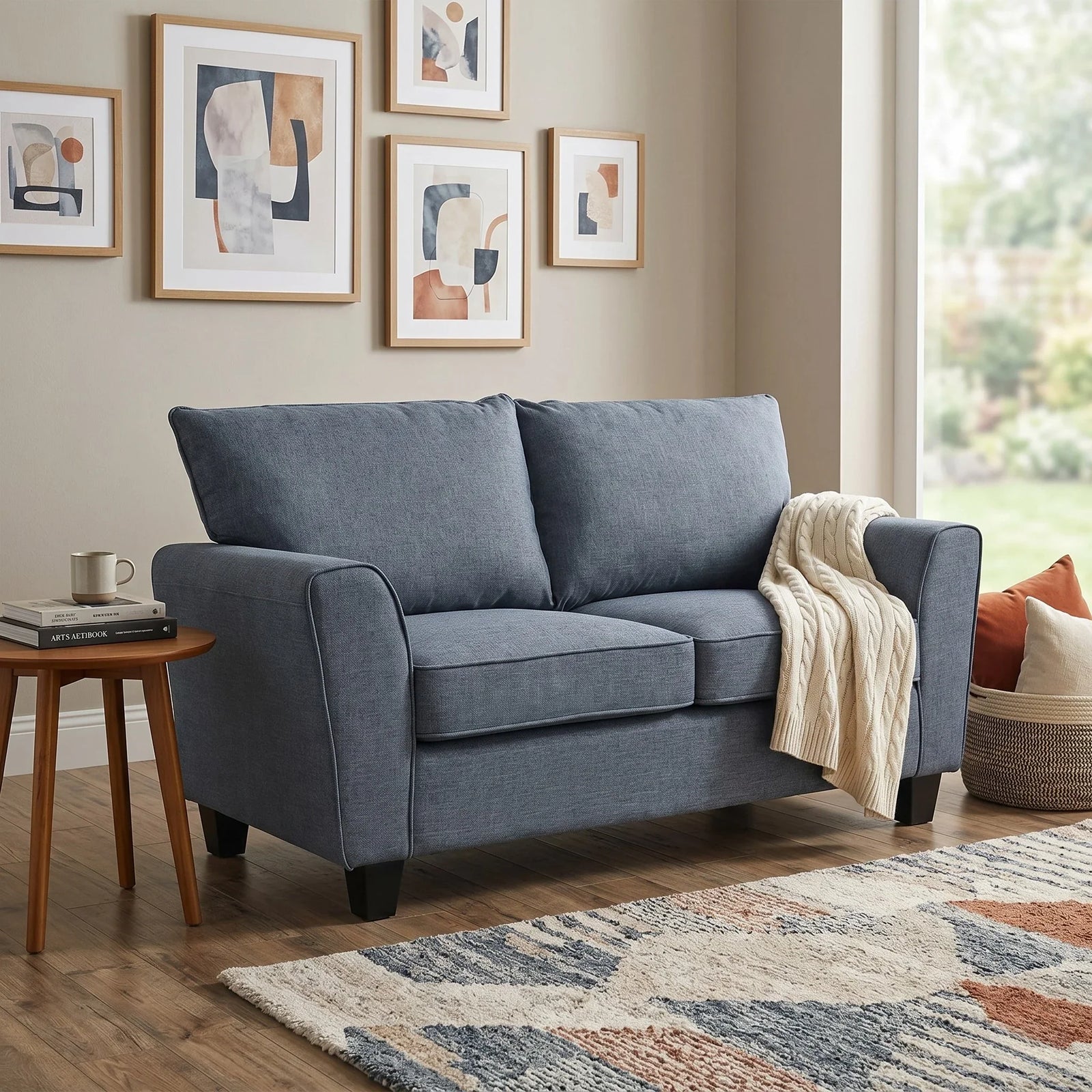 Kensington 2 Seater Fabric Sofa