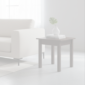 Leone End Table dimension diagram