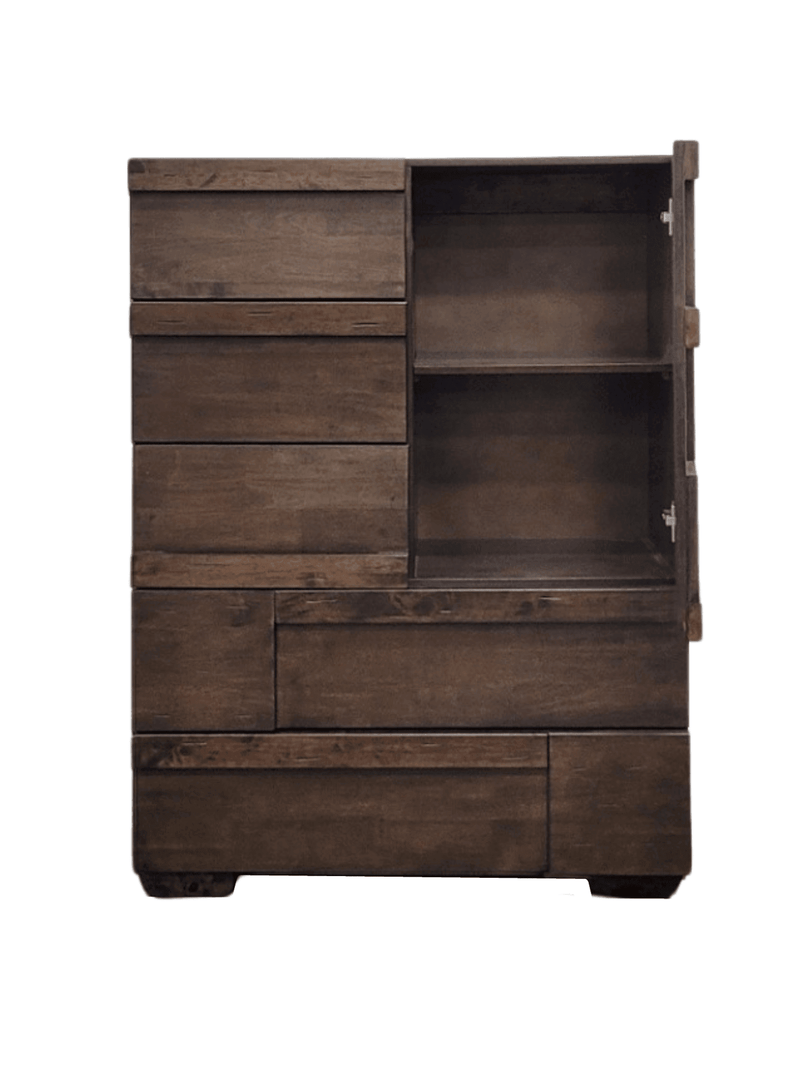 Leone Tallboy - Premium wooden chest of drawers - Stylish and functional bedroom storage solution - The A2Z Furniture