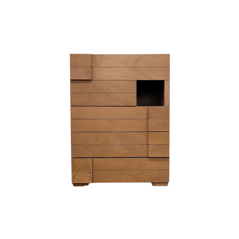 Logan Tallboy: Modern Wooden Chest of Drawers - The A2Z Furniture
