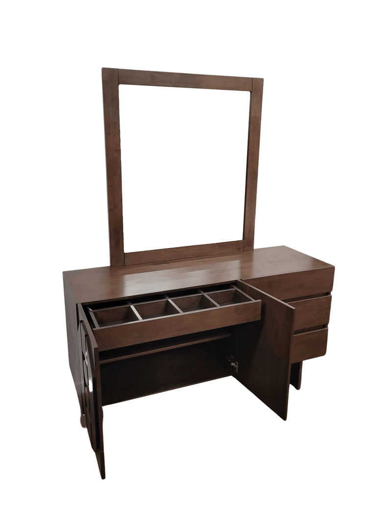 Lotus Dresser with Mirror - Bali Style Bedroom Furniture - The A2Z Furniture