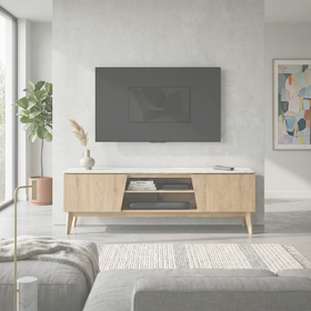 Macleod TV Unit dimension diagram — 180 x 40 x 56 cm