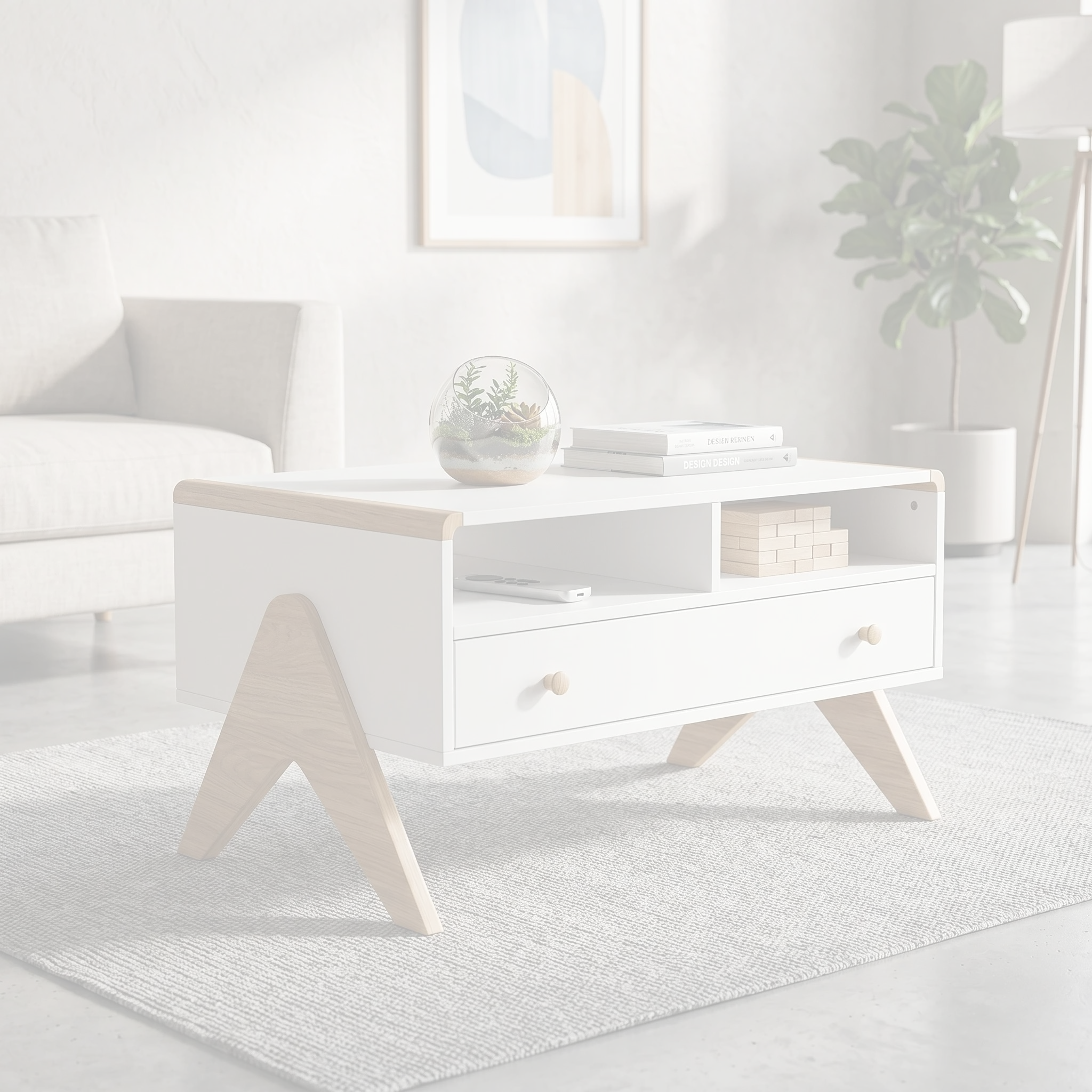 Marcopolo Coffee Table dimension diagram - 90 x 60 x 50 cm
