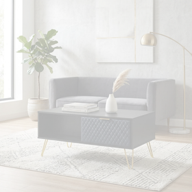 Marlboro coffee table dimension reference — 100 cm length, 60 cm width, 47 cm height