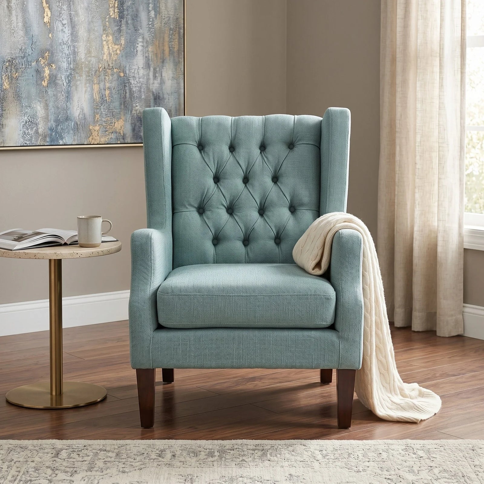 Maxwell Tufted Arm Chair