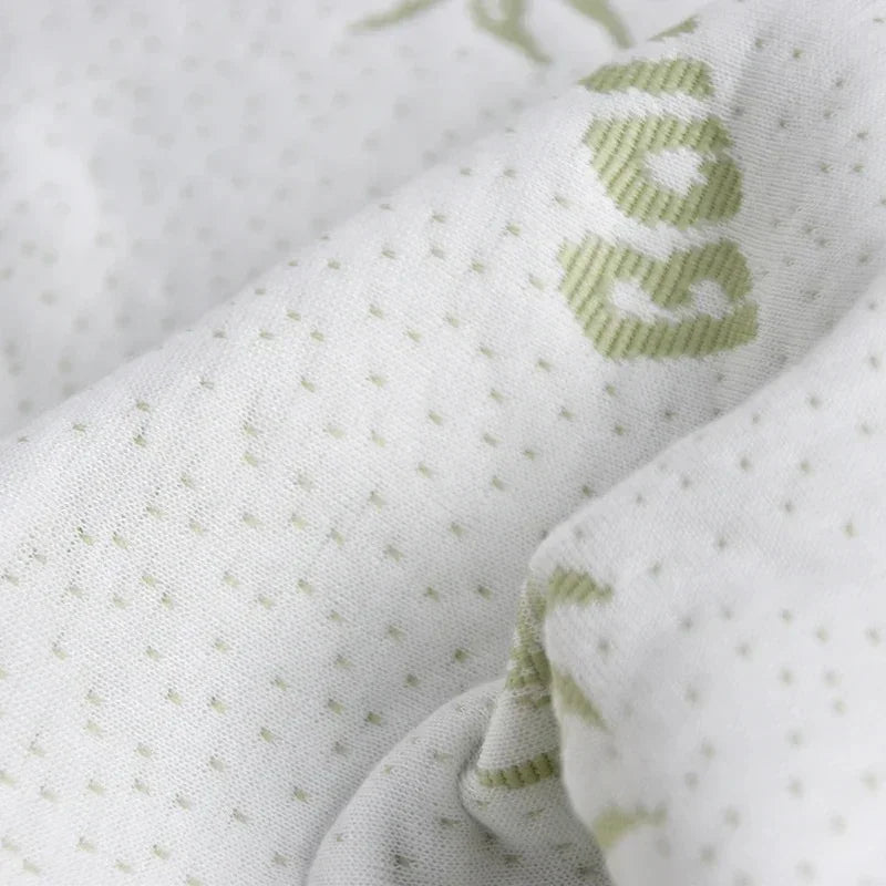 Close-up of textured fabric with 'Boba' branding.