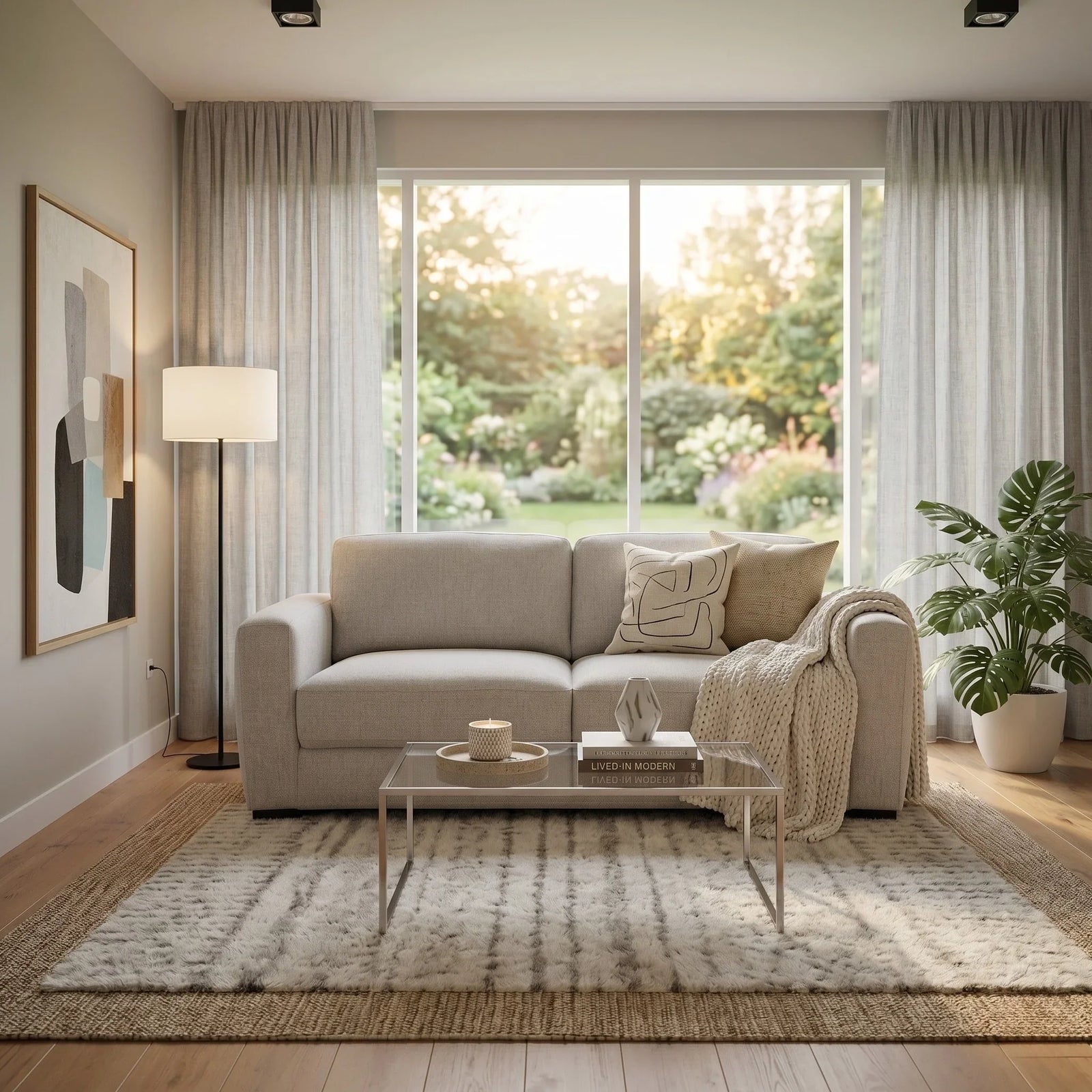 Montana 3 Seater Fabric Sofa