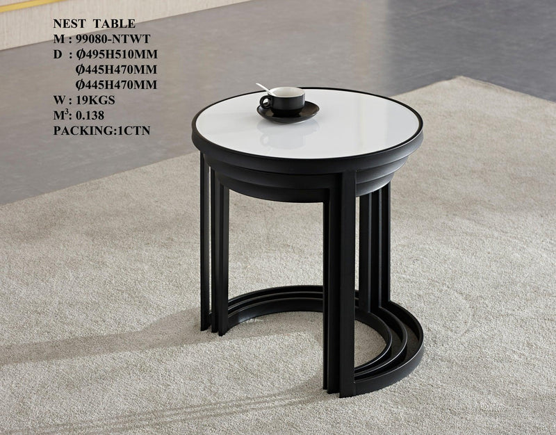 Upgrade Your Space with Nest 100 B Nesting Table Set - The A2Z Furniture