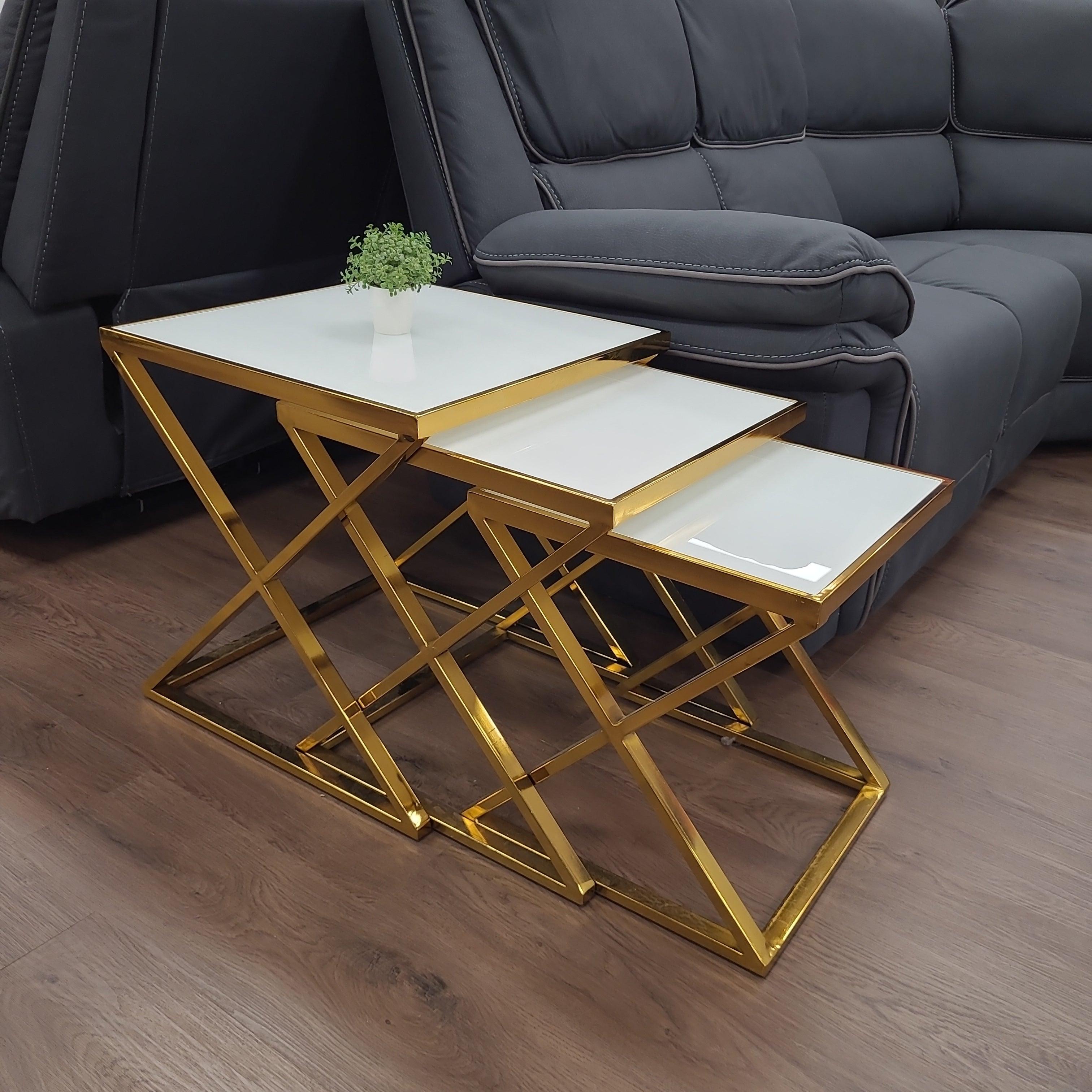 Upgrade Your Home: Nest 200 G - Stylish Glass Nesting Tables