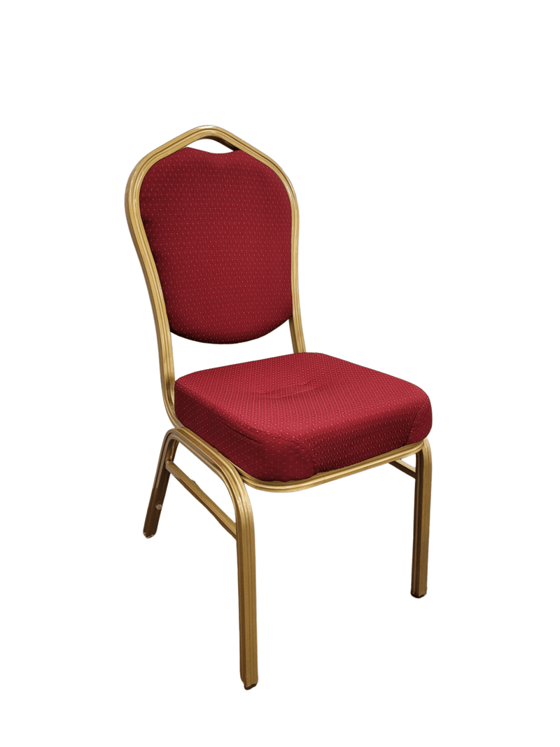 Radiance Dining Chair - Modern Elegance - Premium Fabric - Gold-Coated Frame