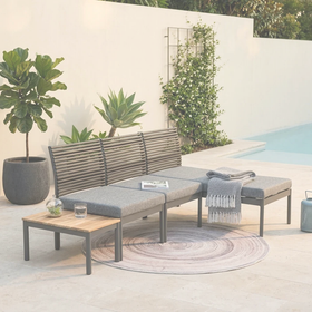 Royan Outdoor Modular Sofa dimension diagram base