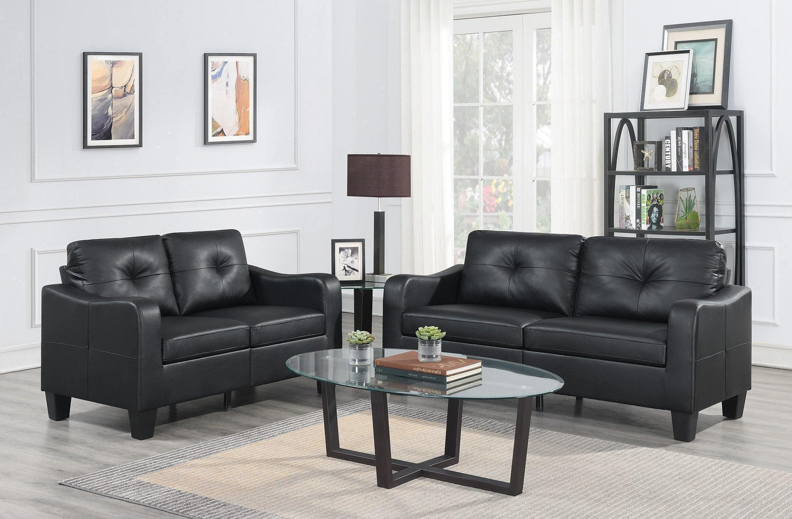 Savannah 3 & 2 Seater PU Leather Sofa Set
