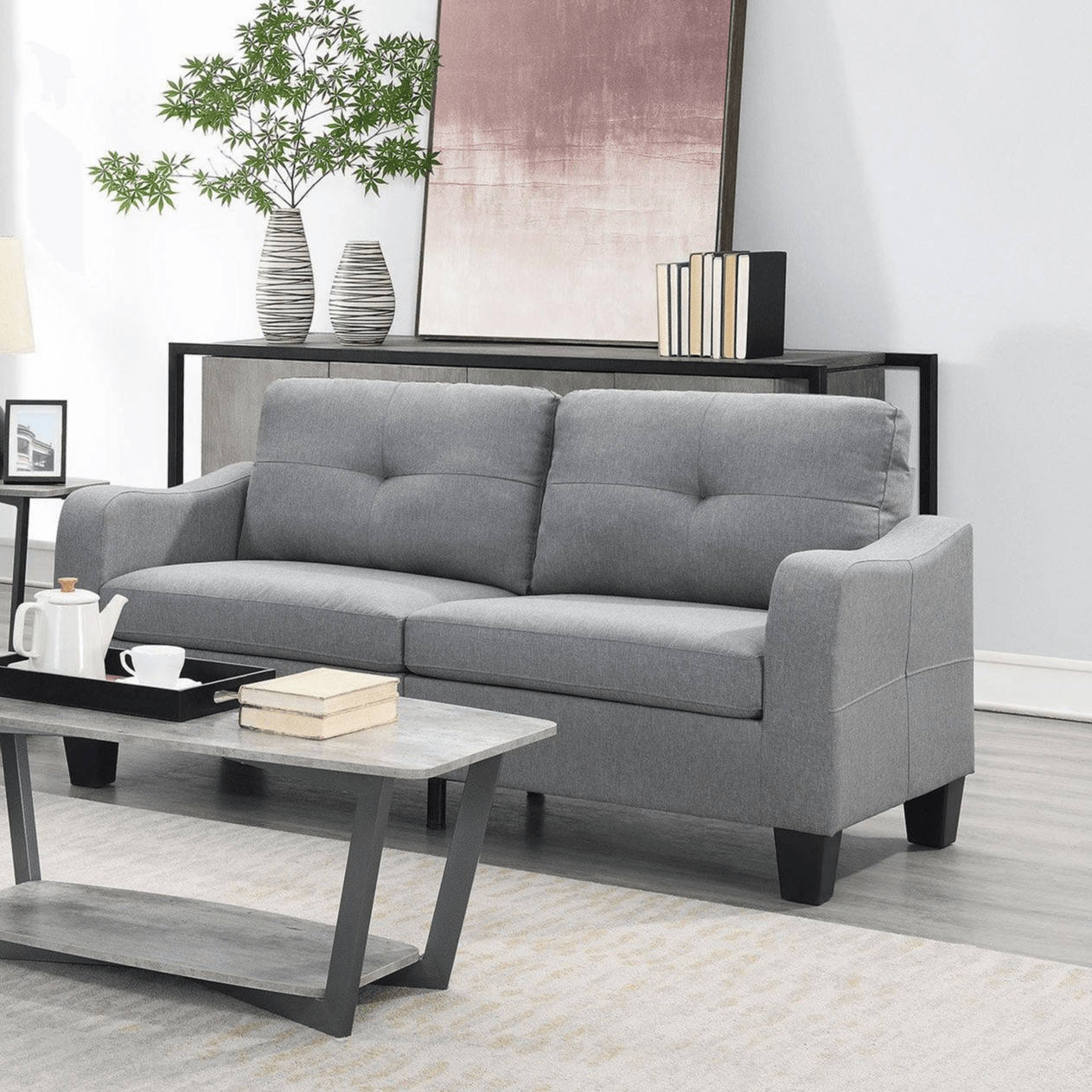 Savannah 3 Seater Fabric Sofa