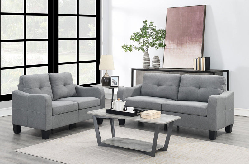 Savannah Fabric Budget Friendly Lounge Suite - The A2Z Furniture