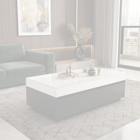Deception coffee table dimension diagram