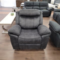 Sorrento Rocking & Reclining Set with Cupholders and Built in Charger - The A2Z Furniture