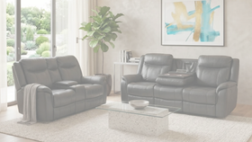 Sunshine Manual 3+2 Black Recliner Package dimension diagram — measurements coming soon