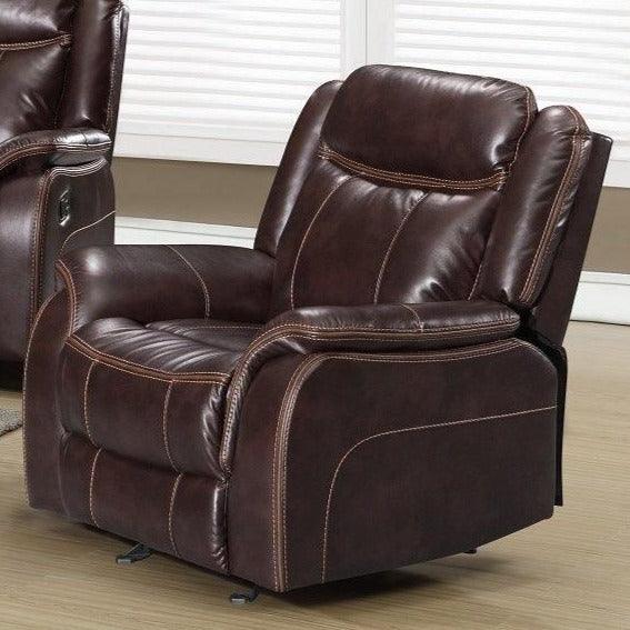 Sunshine Air Leather Manual/ Electric Recliner Suite with Cupholders and Charging Dock - The A2Z Furniture