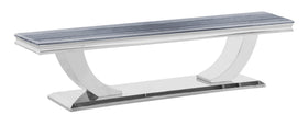 Zone Grey Marble Top TV Unit - The A2Z Furniture